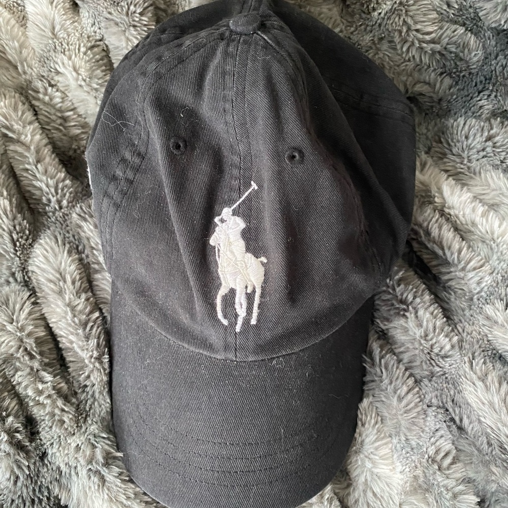 Polo by Ralph Lauren Black Baseball Cap